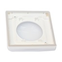 PLAQUE A VOLET ENC 1P 2MOD SATINE URBANO LEGRAND IP44 UB1600WH
