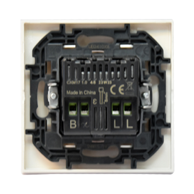VARIATEUR ROTATIF LED 100-240V~ 50/60Hz  5-150W/100V~5-300W/240~ ENC 1P 2MOD 100 MAT URBANO LEGRAND UB2410WH