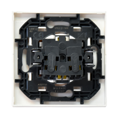 PRISE 2P+T ENC 1P 2MOD 230V 16A WHITE URBANO LEGRAND UB3111WH