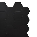 CARREAUX SOLS 20X24 Hex EC.VERSALLES BLACK (ECRM)