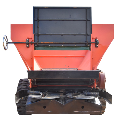 ÉPANDEUR D'ENGRAIS BIO REMORQUÉ 2FGB-2 POUR TRACTEUR 40-50 CV LARGEUR D'ÉPANDAGE : 8-12 M 3050101285