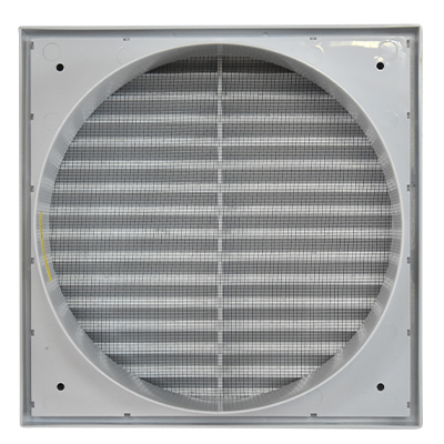 GRILLE DE VENTILATION,202X150X38MM CARRE