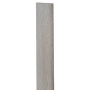 PLINTHE PARQUET L.2400 x w.60 x T.12 mm, color ref. XR7111-1 , glossy 2081102091
