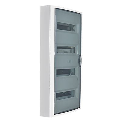 COFFRET DISTRIBUTION DE SURFACE 56MOD PORTE FUMEE 362X686 104mm  5271PF-FR SOLERA