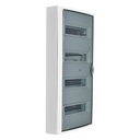 COFFRET DISTRIBUTION DE SURFACE 56MOD PORTE FUMEE 362X686 104mm  5271PF-FR SOLERA