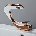 MITIGEUR LAVABO CARTOUCHE CERAMIQUE Ø 40MM 2 FLEXIBLE INOX A2 (304) doree1010103103 - BF-301 DORÉ 2110202451