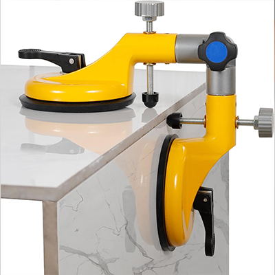 DOUBLE  VENTOUSE DE LEVAGE ANGLE REGLABLE 130 MM(1.37kg) PUISSANCE ASPIRATION MAX 140KG 2010806053