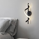 APPLIQUE MURALE LED 18W 3COULEURS 611 bk