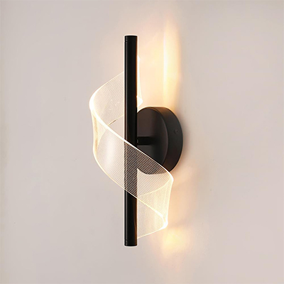 APPLIQUE MURALE LED 7W 3COULEUR 638 bk