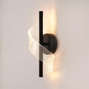 APPLIQUE MURALE LED 7W 3COULEUR 638 bk