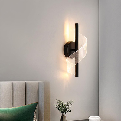 APPLIQUE MURALE LED 7W 3COULEUR 638 bk