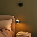APPLIQUE MURALE LED 7W 3COULEUR 632 bk