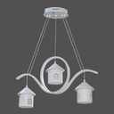 LUSTRE SUSPENDU 104W 3COULEURS 8610-3