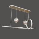 LUSTRE SUSPENDU102W 3COULEURS 12433-2
