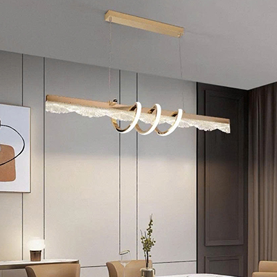 LUSTRE SUSPENDU 50W 3COULEURS 12335-1