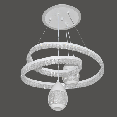 LUSTRE SUSPENDU 67W  3COULEURS 11057-2