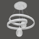 LUSTRE SUSPENDU 67W  3COULEURS 11057-2