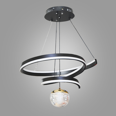 LUSTRE LED SUSPENDU 86W 3COULEURS 8487-1