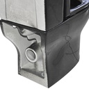 WC ANGLAISE COMPLET HORIZ P FORD BLACK (DNV)