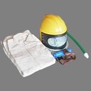 POT DE SABLAGE PORTABLE 200 L Q245R, Ø 624 X 1375 MM,  L. 1240 X W. 940 X H. 1570 250 KG 1800 - 2280 KG / H 3050101839