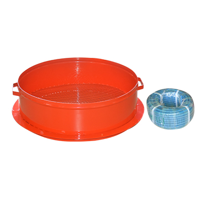 POT DE SABLAGE PORTABLE 200 L Q245R, Ø 624 X 1375 MM,  L. 1240 X W. 940 X H. 1570 250 KG 1800 - 2280 KG / H 3050101839