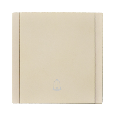 POUSSOIR SONNERIE ENCASTRABLE ULTRA-MINCE 10A, 230V~ TB / TB5 OR 1050301009