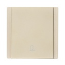 POUSSOIR SONNERIE ENCASTRABLE ULTRA-MINCE 10A, 230V~ TB / TB5 OR 1050301009