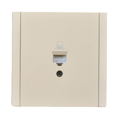 PRISE ORDINATEUR  ENCASTRABLE ULTRA-MINCE 1 PRISE RJ45 TB / TB10 OR 1050301017