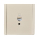 PRISE ORDINATEUR  ENCASTRABLE ULTRA-MINCE 1 PRISE RJ45 TB / TB10 OR 1050301017