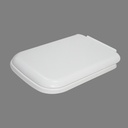 ABATTANT TOILETTE BLANC PP 450X345MM B-109