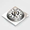 SIPHON SOL CARRE INOX SS304 10X10 CM 1010108024