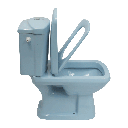 WC ANGLAISE COMPLET D/P DF132P HOR BLEU AQUA