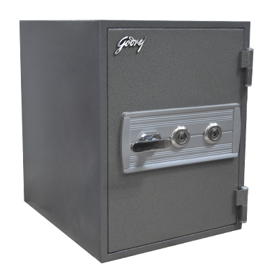 COFFRE GODREJ SAFIRE 30 L (V) + 2 KL HT GREY  495*365*435MM 50KG