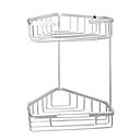 VALET DE DOUCHE TRIANGLE 2 ETAGE ALU  235 x 235 x 360 mm  1010902011