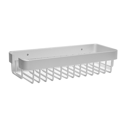 VALET DE DOUCHE DROIT ALU 328 x 150 x 60 mm  1010902012