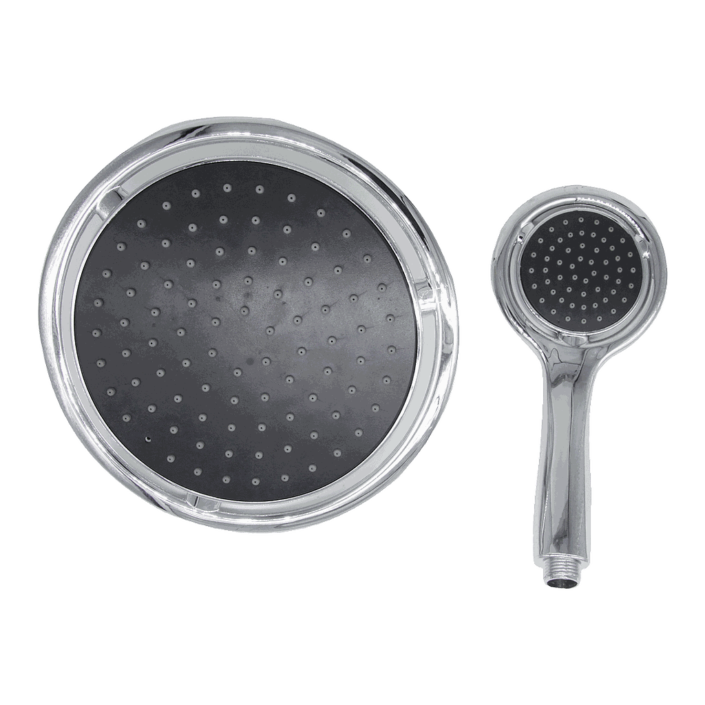 POMME DE DOUCHE + DOUCHETTE 1-jet 2110202347