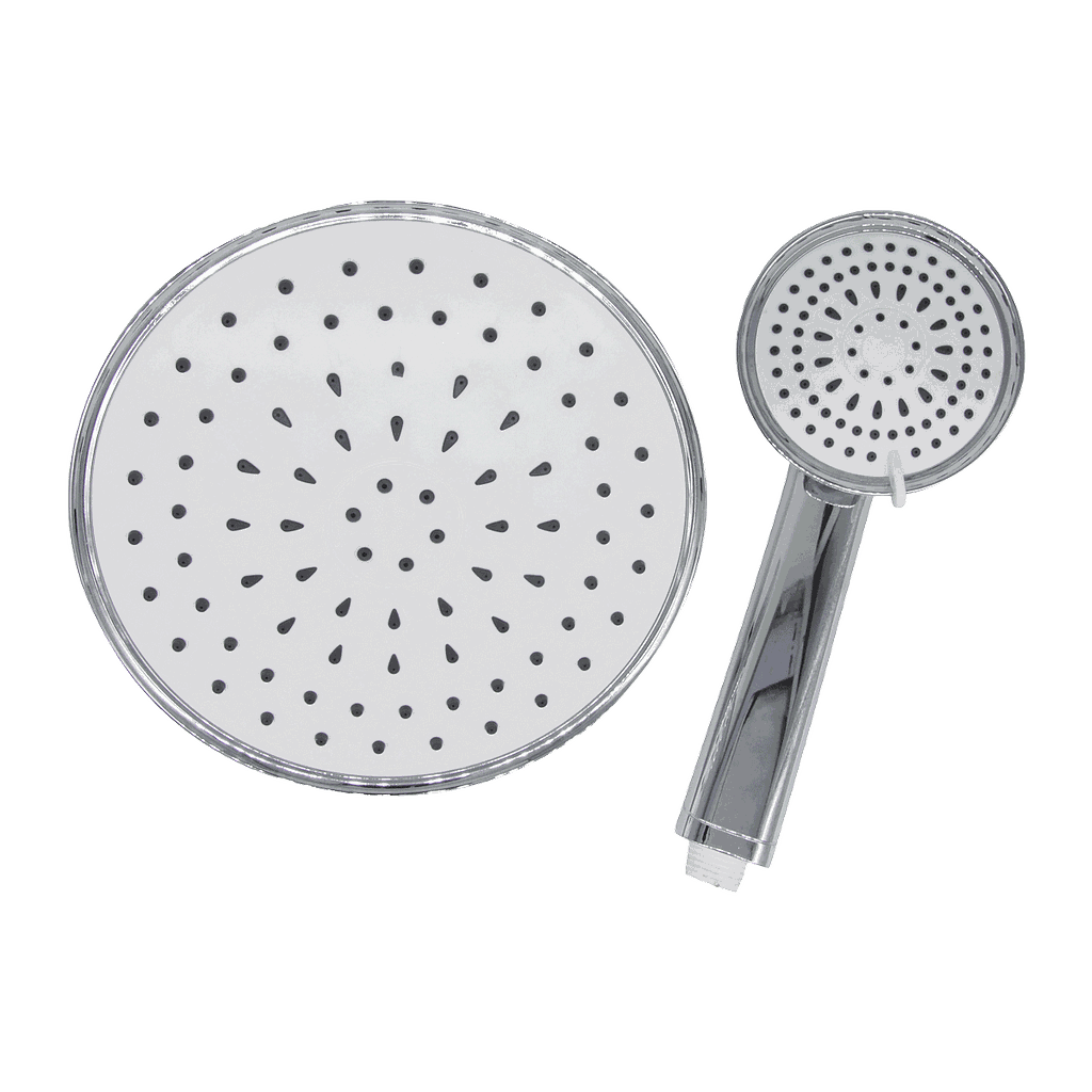 Pomme de douche + douchette 3-jet 2110202348