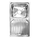 EVIER INOX SIMPE BAC L.800 x W.455 x H.200 mm SS-615 1020201008