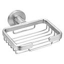 PORTE SAVON ALU ANODISE 130 x 130 x 40 mm 1010903022
