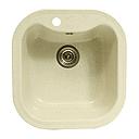 EVIER RESINE SIMPLE BAC STKD ESTILO 1C GRANITO GRIS 21096002