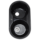 EVIER STKZ R2C  NEGRO GRAFITO  C /POLY 11094006