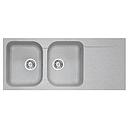 EVIER RESINE STKN 2C1E GRANITO GRIS 21102002 -15%