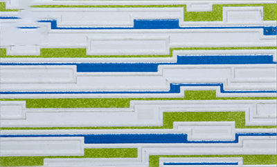 DECOR MURAL 25X40 (PRSMC) DC/RVTO PRIS MIRO VERDE (DSTK) (50) (MT)
