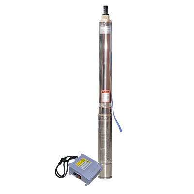 POMPE IMMERGEE EKO 76QJD3  0.37kW 220V 3M³/H 34M  1" 2850Rpm IP68 avec boitier MZ07661