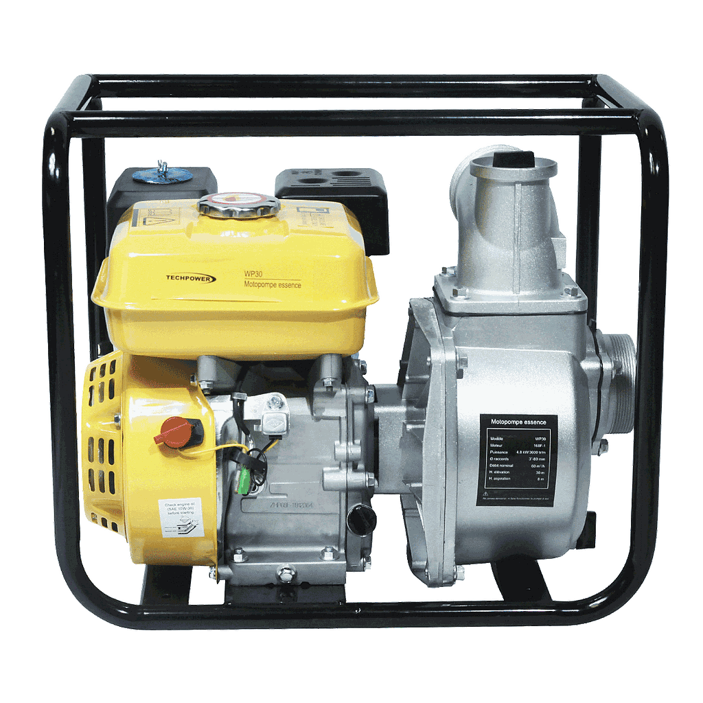 POMPE A EAU TECHPOWER  WP30 ESSENCE 4.8KW 60M³/H R30 A ASP8M ELEV 30M  ME17001 PRIX NET