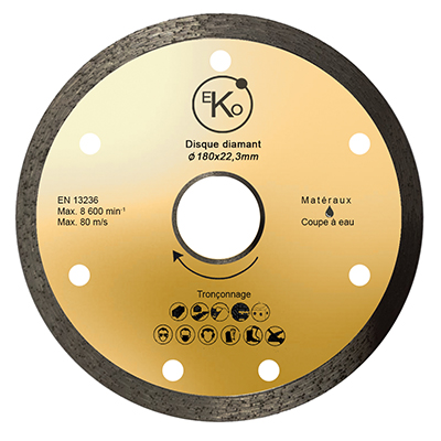 DISQUE DIAMANT CONT. EKO 180X22.3MM U954214