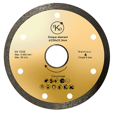 DISQUE DIAMANT CONT. EKO 230X22.3MM U954215