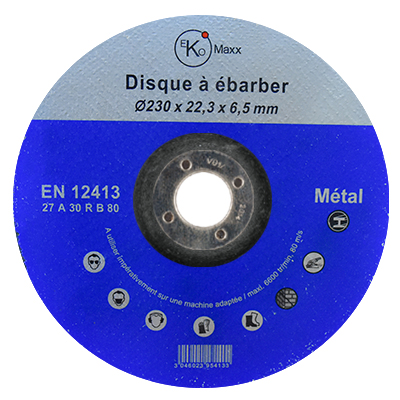 DISQUE A EBARBE EKO Maxx(230x22.3x6.5) GD230 U954133