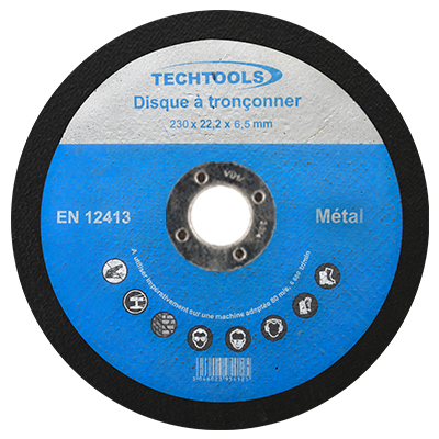 DISQUE a  ebarber Metal TECHT. GD230 230X22.2X6.5MM U954133