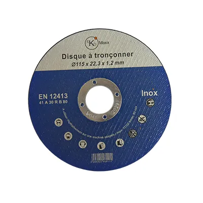 DISQUE TRONC. EKO Maxx INOX 115X22.3X1.2 mm  U954111